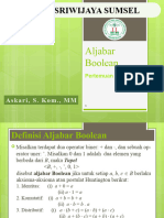 8 - Aljabar Boolean