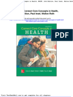 Test Bank for Connect Core Concepts in Health Brief 16th Edition Paul Insel Walton Roth