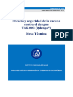 NT 003 Vacuna Dengue