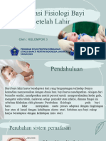Kel 3 - Adaptasi Fisiologi Bayi Setelah Lahir