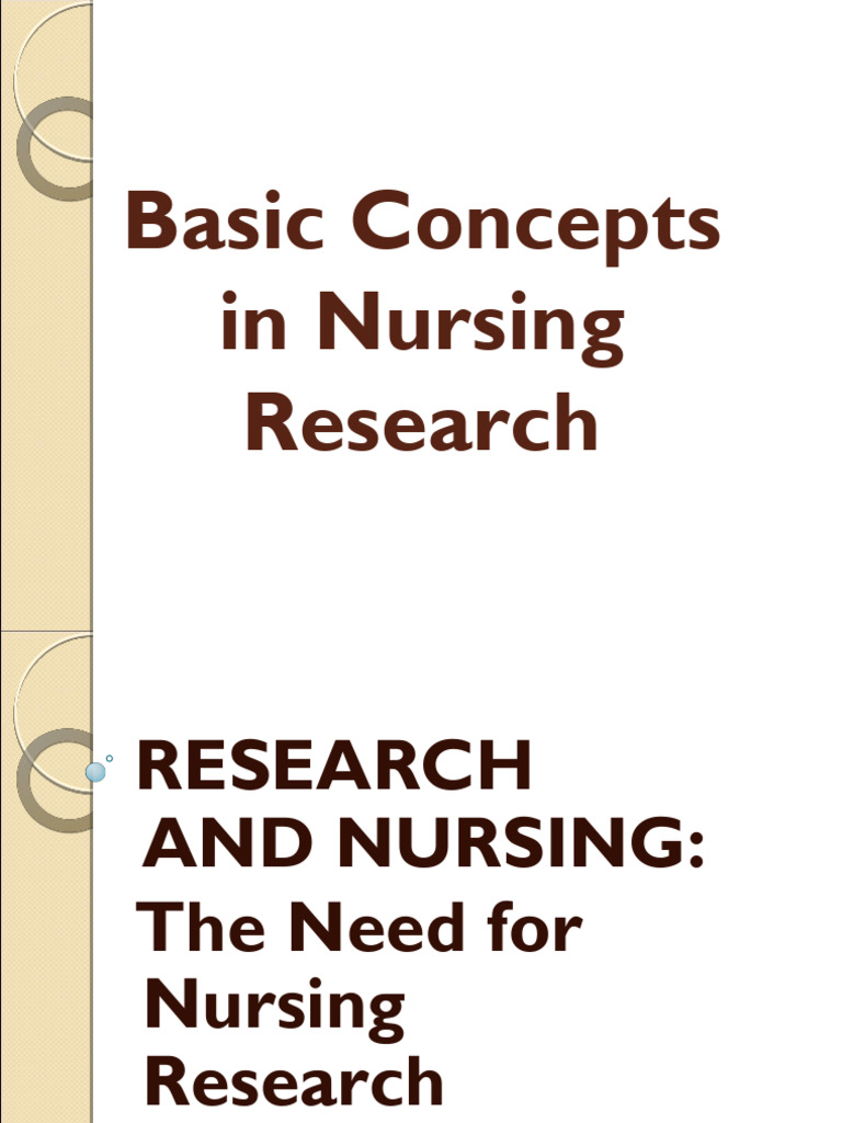 Basic Concepts in Research | PDF | Nursing | Knowledge