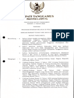 Peraturan Bupati (PERBUP) Kabupaten Tanggamus No 11 Tahun 2022