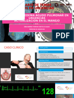 Manejo Del Edema Agudo Pulmonar en Urgencias