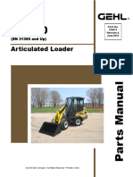 340 Articulated Loader Parts Manual 918413