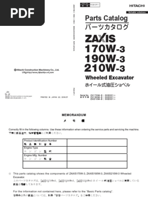 ZX170W 3 - PCGB Op1 1 | PDF