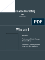 Lecture 10 - Performance MKT