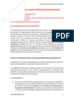 Tema 4 - Otros Sujetos de Derecho Internacional