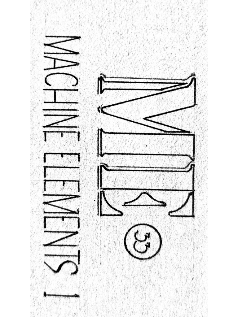 Machine elements 1 pdf