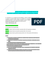 Modelarea Rezultatului Contabil Și Fiscal Și Implicațiile Deciziei de Repartizare A Profitului