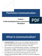 Plantation Communication: Understanding Business Communication in Today's Workplace