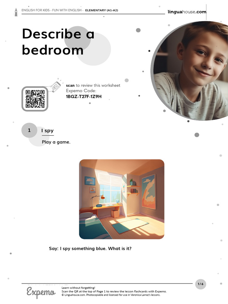 Describe A Bedroom British English Student | PDF
