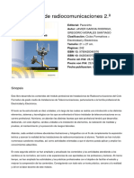 Instalaciones de Radiocomunicaciones 2. Edición: Sinopsis