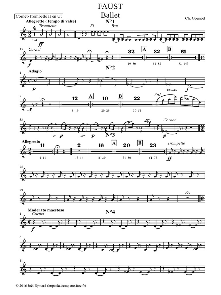 Faust Ballet tp2 | PDF | Formes musicales | Éléments de la musique