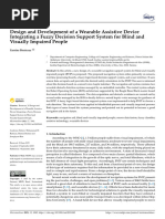 Design and Development of A Wearable Assistive Dev