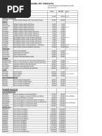 Price List Prolink September 2023