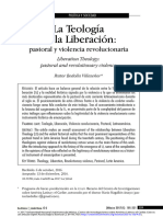 Teología de la liberación, pastoral y violencia revolucionaria_BEDOLLA VILLASEÑOR
