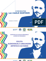 Apresentação Linguagens Ciclo de Escutas Lei Paulo Gustavo - 2 Versão - Maio - 2023