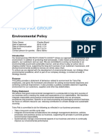 TP Group Environmental Policy 20161101