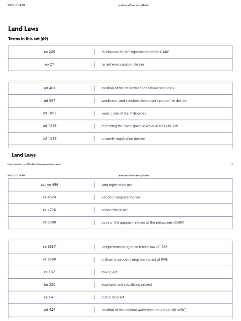 Land Laws Flashcards Quizlet Download Free PDF Leasehold Estate