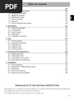 Aragaz Smeg SX91SV9 Manual