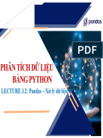Lecture 3.2 Pandas 3.2 XEM