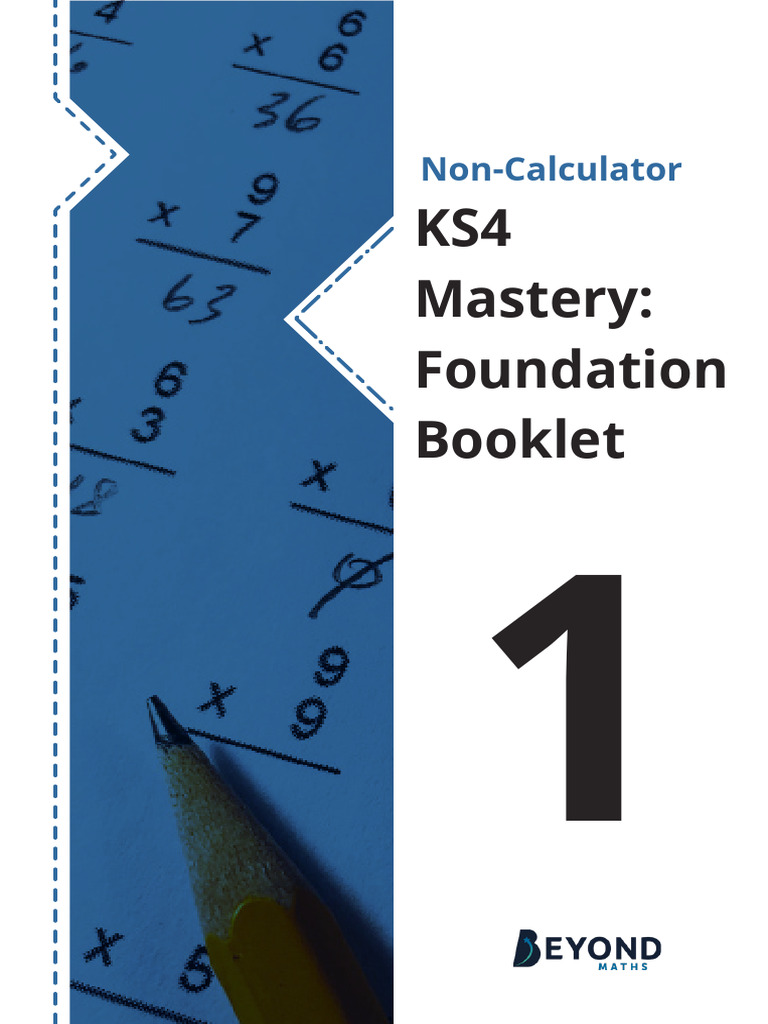 (Booklet) KS4 Mastery Foundation 1 - Questions - Single Pages | PDF