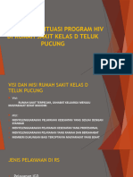 Analisa Dan Situasi Program Hiv Di Rumah Sakit Kelas D Teluk Pucung