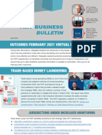 FATF Business Bulletin April 2021