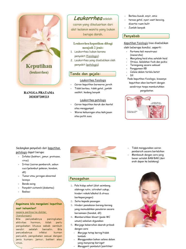 Leaflet Keputihan | PDF