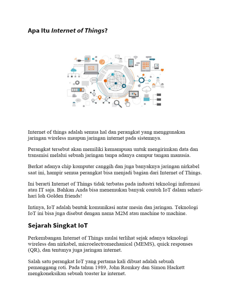 Internet of Things | PDF
