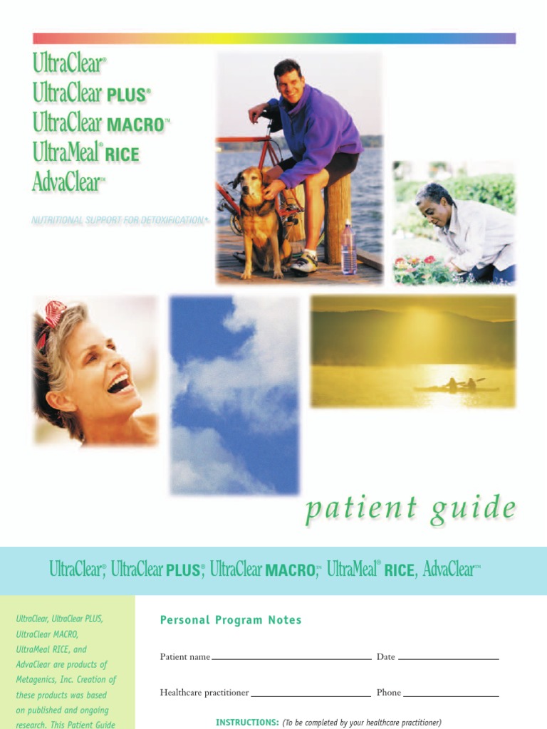Metagenics Patient Detox Guide PDF Salad Detoxification