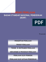 Standar Penilaian (BSNP)