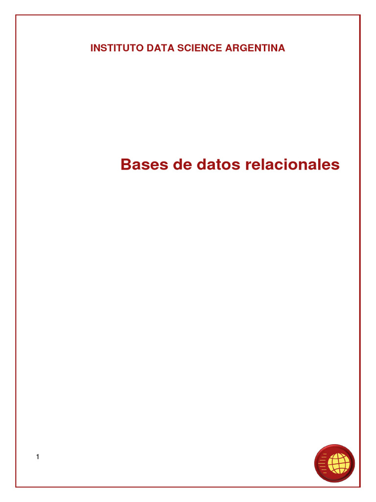 Bases De Datos Relacionales Pdf Bases De Datos Disco Duro