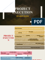 Session Four - Project Execution