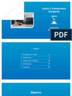 Actos y Condiciones Inseguras