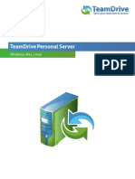 TeamDrive Personal Server Manual En