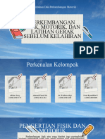 Perkembangan Dan Pertumbuhan Motorik