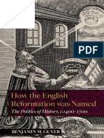 Benjamin M. Guyer - How the English Reformation was Named_ The Politics of History, 1400-1700-Oxford University Press (2022)