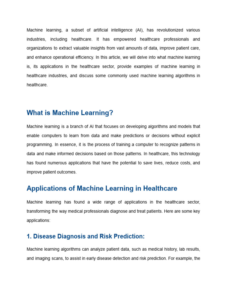 Machine Learning | PDF | Support Vector Machine | Machine Learning