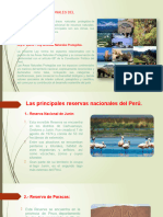 Reservas Nacionales Del Perú - Ecologia y Medio Ambiente.
