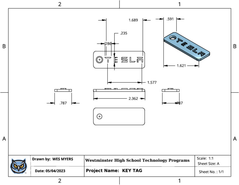 Key Tag (1) | PDF