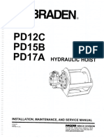 Manual Braden PD15B - Winche CSD 1300
