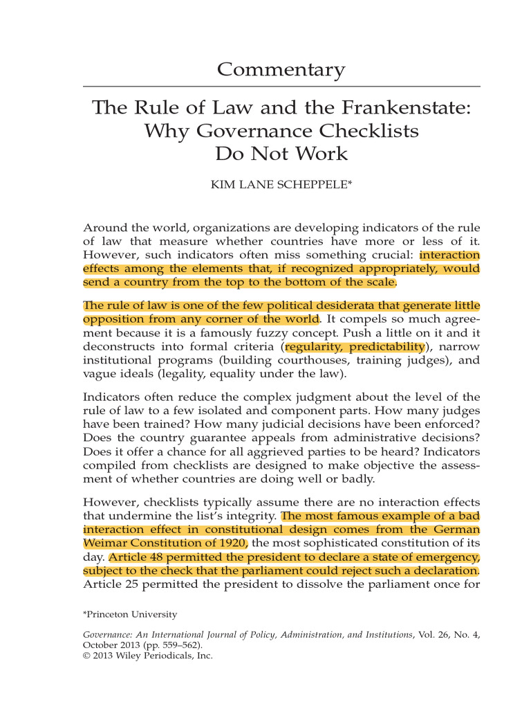 LANE 2013 Frankenstate PDF