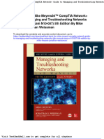 Test Bank For Mike Meyers Comptia Network Guide To Managing and Troubleshooting Networks Lab Manual Exam n10 007 5th Edition by Mike Meyers Jonathan Weissman