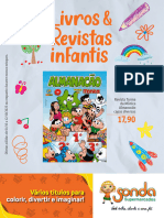 Especial Livros e Revistas Infantis Sonda! Val. 01.10 A 12.10.2023