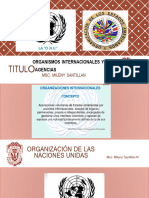 Oea y Onu Clase Diplomado