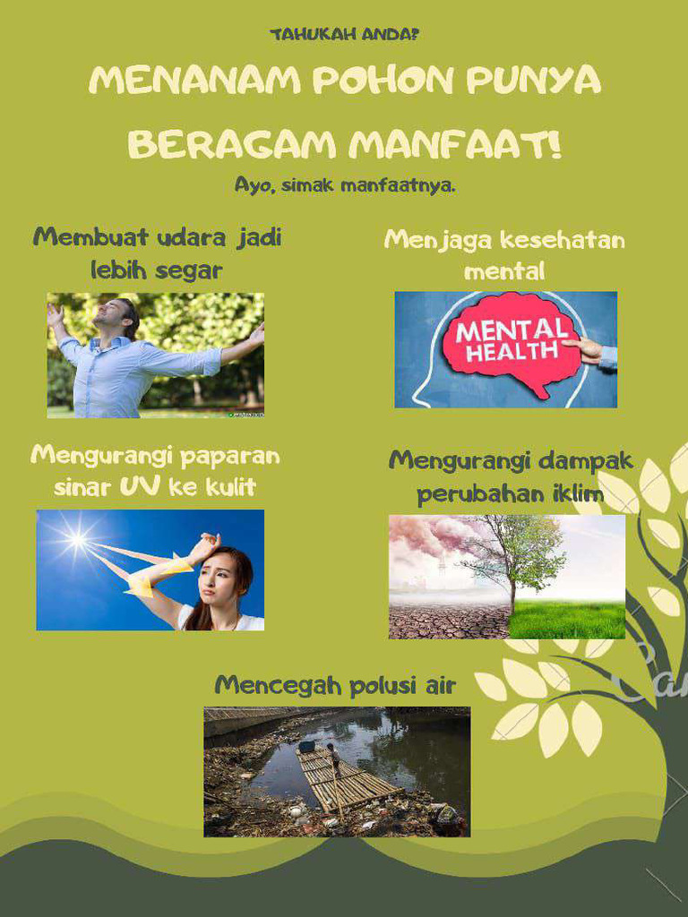 Pentingnya Penanaman Pohon di Desa untuk Mitigasi Perubahan Iklim