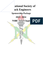 Nsbe 2023-2024 Sponsorship Package