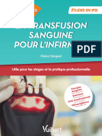 La Transfusion Sanguine Pour L'Infirmier: Indispensables Indispensables