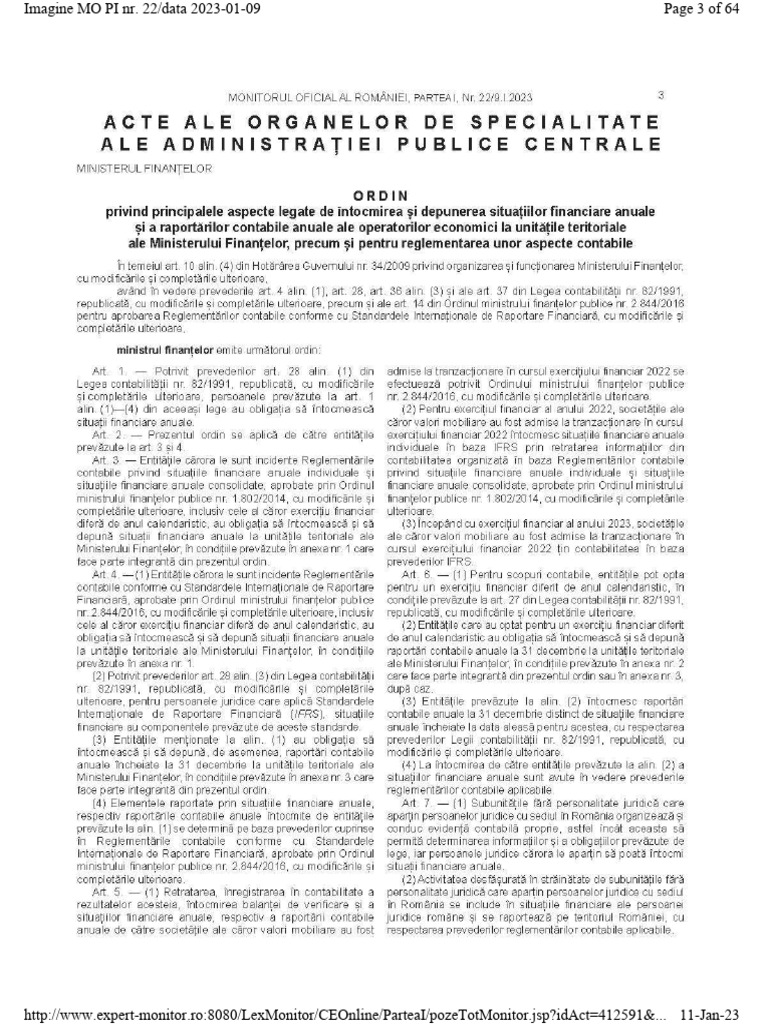 LexMonitor Update: MO PI nr. 22 | PDF